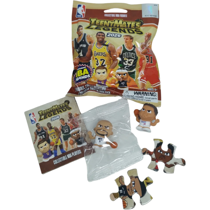 【最終値下げ】NBA Basketball TeenyMatesフィギュア NBA Basketball | 2026 TeenyMates Legends Series Blind Bag Vinyl