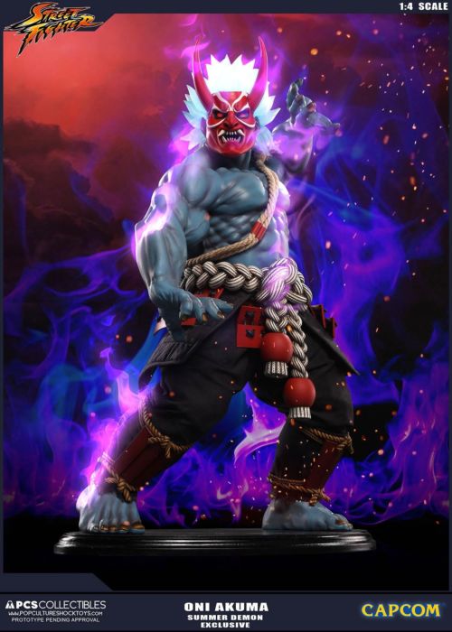 Street Fighter IV - Oni Akuma Summer Demon Exclusive 1/4 Scale