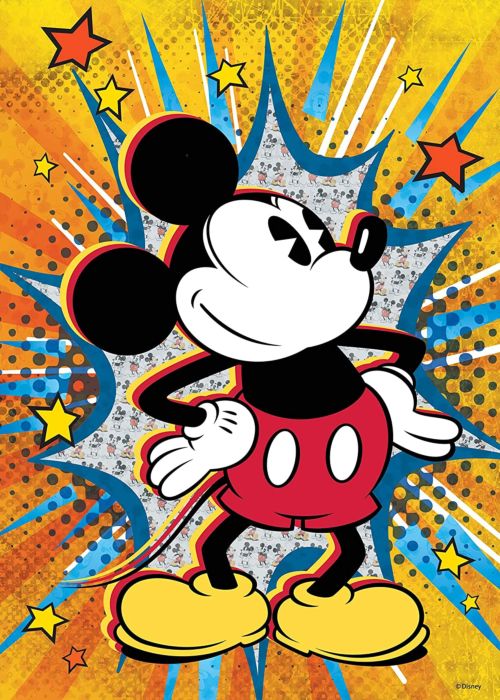 Disney | Retro Mickey Mouse 1000 Piece Jigsaw Puzzle by