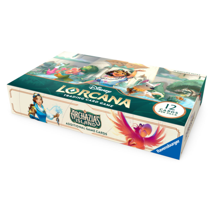 Disney Lorcana | Trading Card Game Set 7 Archazia's Island Booster Box  (Display of 24) By Ravensburger | Popcultcha