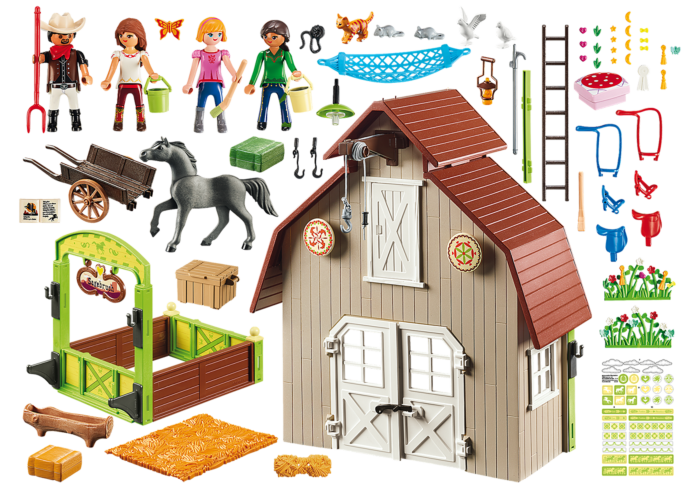 Spirit riding free barn playset on sale