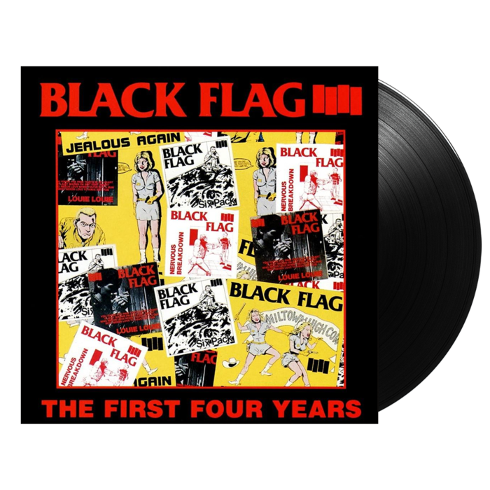 Black Flag | The First Four Years LP Vinyl Record by SST Records