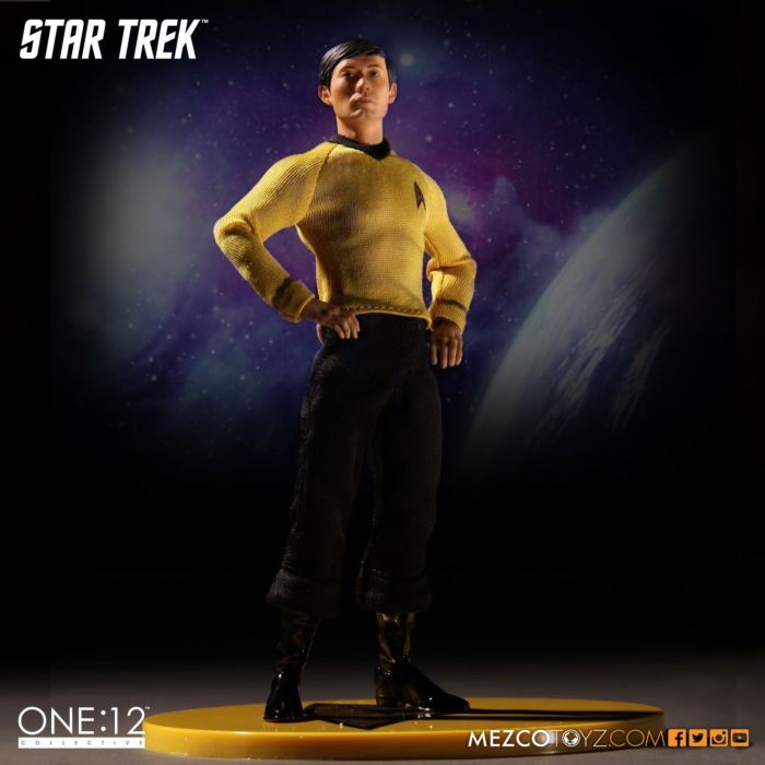 One:12 Collective Star Trek Sulu スタートレック Sulu Action Figure | Star Trek | Mezco One:12 | Popcultcha
