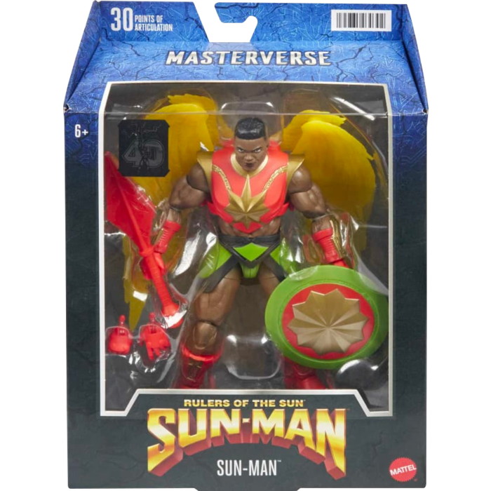 Sun-Man and the Rulers of the Sun - Sun-Man Masterverse 7” Scale Action ...