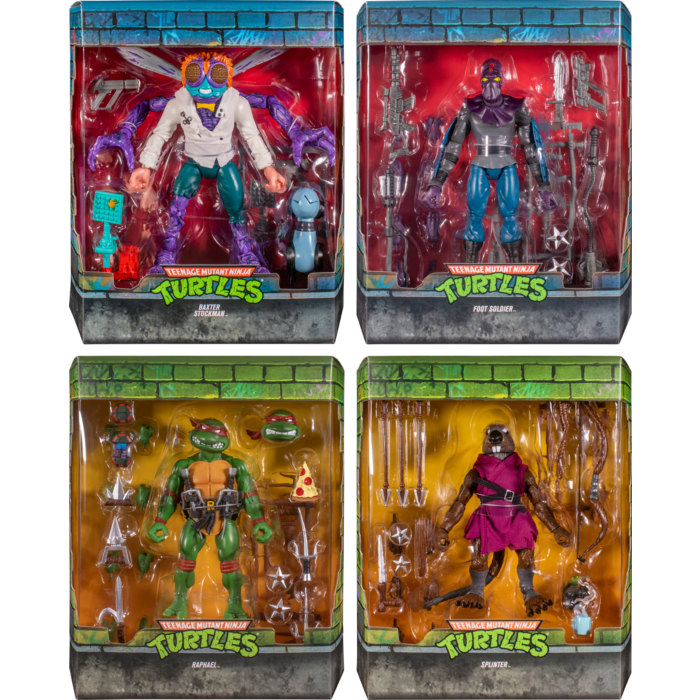 Teenage Mutant Ninja Turtles: Turtles In Time Ultimate Baxter Stockman 7inch Scale Action Figure