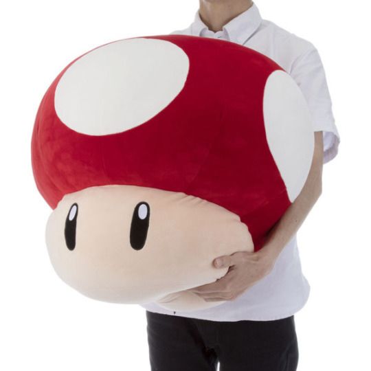 Mario mushroom plush 2025