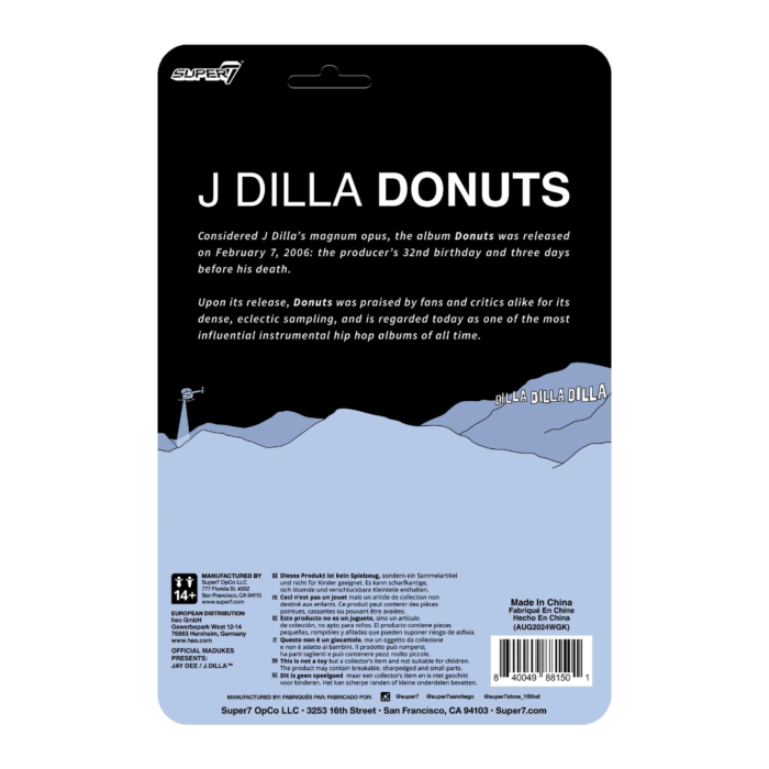 J Dilla - J Dilla (Donuts Smile Album Cover) ReAction 3.75