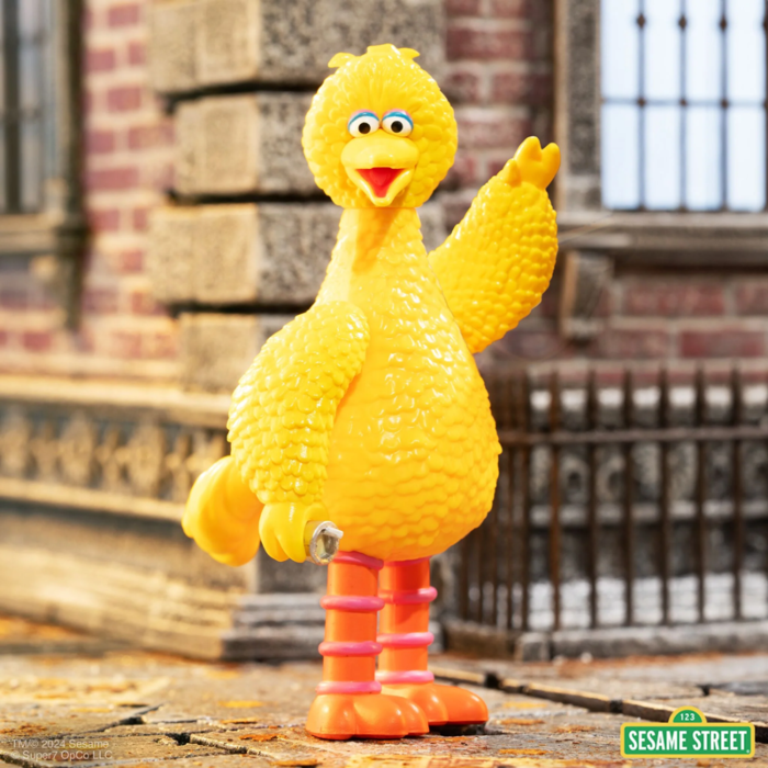ス*1様 Big Bird vol.3 ☆ 8点セット Sesame Street - Big Bird ReAction 3.75 Action Figure (Wave 3) by