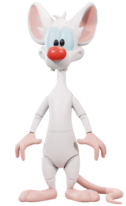 Pinky and the Brain - Pinky Ultimates! 7” Scale Action Figure by