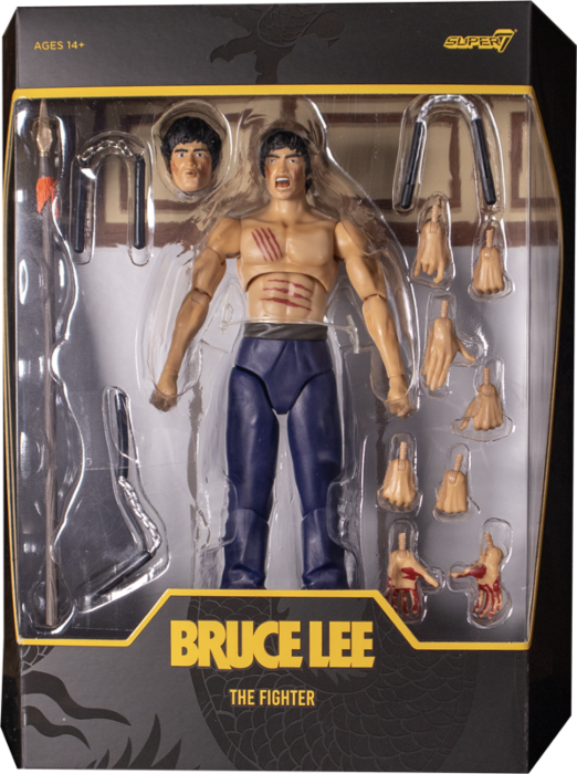 Bruce The Challenger - Bruce Lee Ultimates Por Super7 | Cuotas sin interés