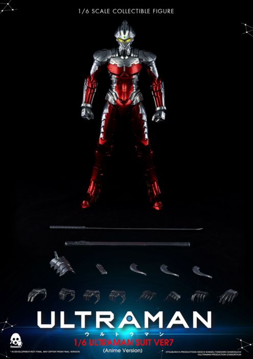 Ultraman (2019) | Ultraman Suit Ver7 Anime Version 1/6th Scale