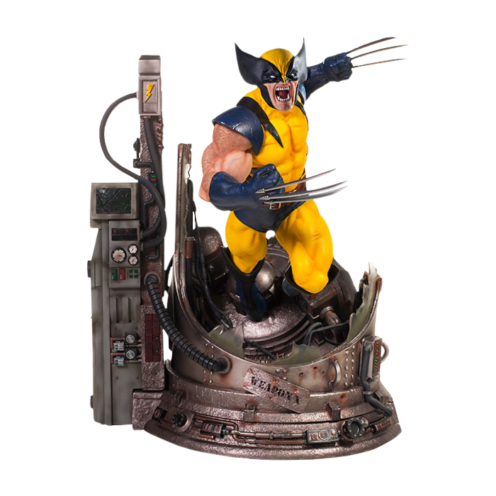 X Men Wolverine 1 4 Scale Diorama Statue by Iron Studios Popcultcha