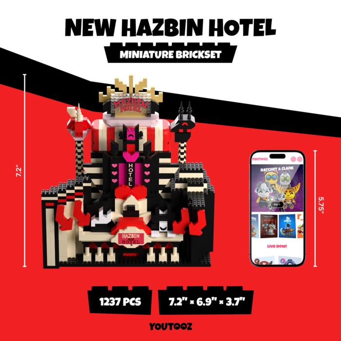 Hazbin Hotel | New Hazbin Hotel Building Block Construction