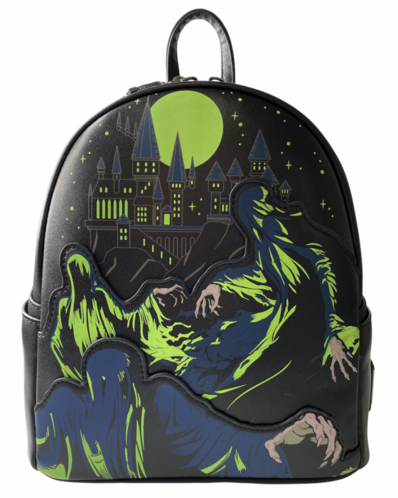 Harry Potter Dementors Glow in the Dark 10 Faux Leather Mini Backpack by Loungefly Popcultcha