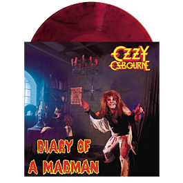Ozzy Osbourne | Diary Of A Madman LP Vinyl Record (Red & Black