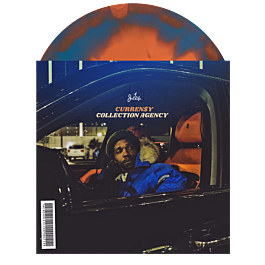 新品LP CURREN$Y　COLLECTION (ORANGE VINYL) Curren$y | Collection Agency LP Vinyl Record (Orange & Blue