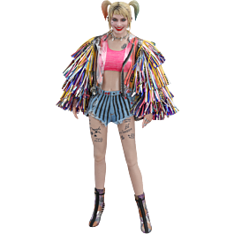 Birds of Prey Harley Quinn Caution Tape Jacket Version 1:6 29 cm MMS566 Hot Toys 4895228604750 Birds of Prey Harley Quinn Caution Tape Jacket Version 1:6 29 cm MMS566 Hot Toys 4895228604750