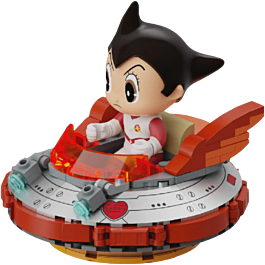 Astro Boy - Astro Boy in UFO Building Block Construction Set (125