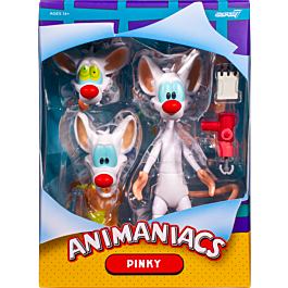 Pinky and the Brain - Pinky Ultimates! 7” Scale Action Figure by