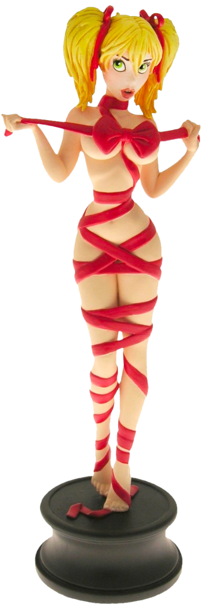 Dean Yeagle - Pin-Up Mandy Bow-Tie Statue by Attakus | Popcultcha