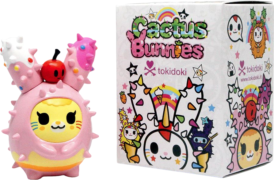 Tokidoki - Cactus Bunnies 3 Blind Box Vinyl Figure (Single Unit) |  Popcultcha