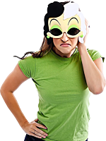 Disney Villains - Cruella de Vil Sun-Staches Sunglasses (One Size)