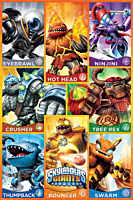 Skylanders - Skylanders Giants - Orange Character Squares Poster