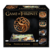 Game of Thrones - Map of Essos 4D Jigsaw Puzzle 