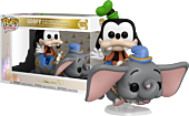 Walt Disney World: 50th Anniversary - Goofy with Dumbo The Flying Elephant Attraction Pop! Rides Vinyl Figure