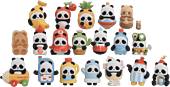 Panda Roll - Minime Mix & Match Crew (Series 2) Blind Box Figure (Display of 18)