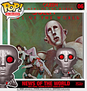Queen - News of the World Metallic Pop! Albums Vinyl Figure
