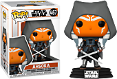 Star Wars: The Mandalorian - Ahsoka Hooded Pop! Vinyl Figure