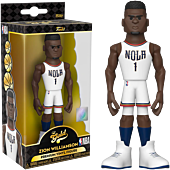 NBA Basketball - Zion Williamson New Orleans Pelicans Home Jersey 5" Gold Premium Vinyl Figure 
