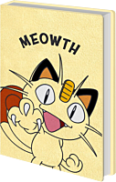 Pokemon - Meowth A5 Premium Plush Notebook