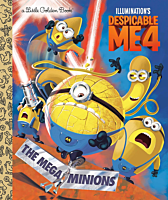 Despicable Me 4 - The Mega Minions Little Golden Book Hardcover Book