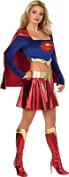 Superman - Supergirl Secret Wishes Crop Adult Costume
