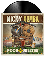 Nicky Bomba - Food and Shelter LP Vinyl Record