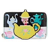 Alice in Wonderland (1951) - Unbirthday 4" Faux Leather Zip-Around Wallet 