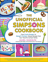 The Simpsons - The Unofficial Simpsons Cookbook Hardcover Book