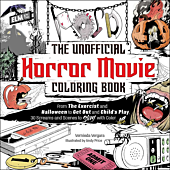 The Unofficial Horror Movie Coloring Book Paperback Book
