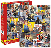 Smithsonian - War Posters Collage 1000 Piece Jigsaw Puzzle