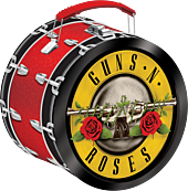Guns N' Roses - Drum Shaped Tin Tote / Lunch Box