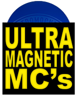 Ultramagnetic MCs - Ultra Ultra / Silicon Bass 12" Single Vinyl Record (2023 Record Store Day Exclusive Blue Coloured Vinyl)