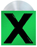 Ed Sheeran - X 2xLP Vinyl Record (Crystal Clear Vinyl)