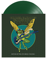 Colonel Claypool's Fearless Flying Frog Brigade - Return Of The Live Frogs: Volume 1 LP Vinyl Record (Green Coloured Vinyl)