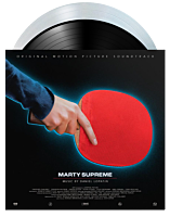 Marty Supreme - Original Motion Picture Soundtrack by Daniel Lopatin 2xLP Vinyl Record (Clear & Black Vinyl)