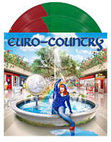 CMAT - Euro-Country LP Vinyl Record (Indie Exclusive Green & Red Split with Yellow Splatter Vinyl)