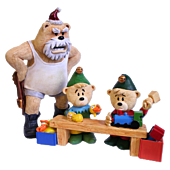 Bad Taste Bears - Santa's Little Sweaters - 2009 Xmas Bear Set