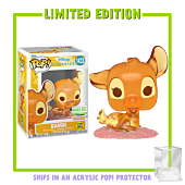 Bambi (1942) - Bambi Glow-in-the-Dark Pop! Vinyl Figure in Acrylic Pop! Protector (Ultra Limited Edition)