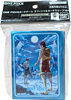 One Piece - Card Game Luffy & Ace Standard Deck Protector Sleeves (70 Count)